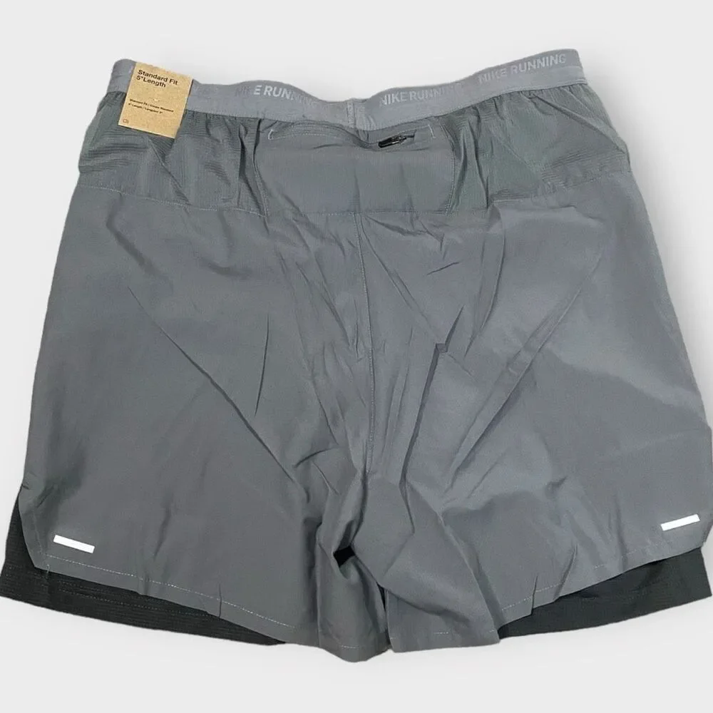 Nike Dri-FIT Stride 5" 2-in-1 Liner Running Shorts Mens size XL-TALL DM4757-084 - Picture 9 of 12